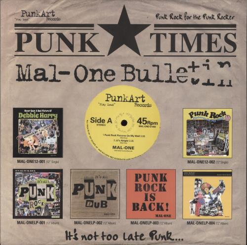 Generation X Punk Rock Pictures On My Wall + Art Print - RSD 2023